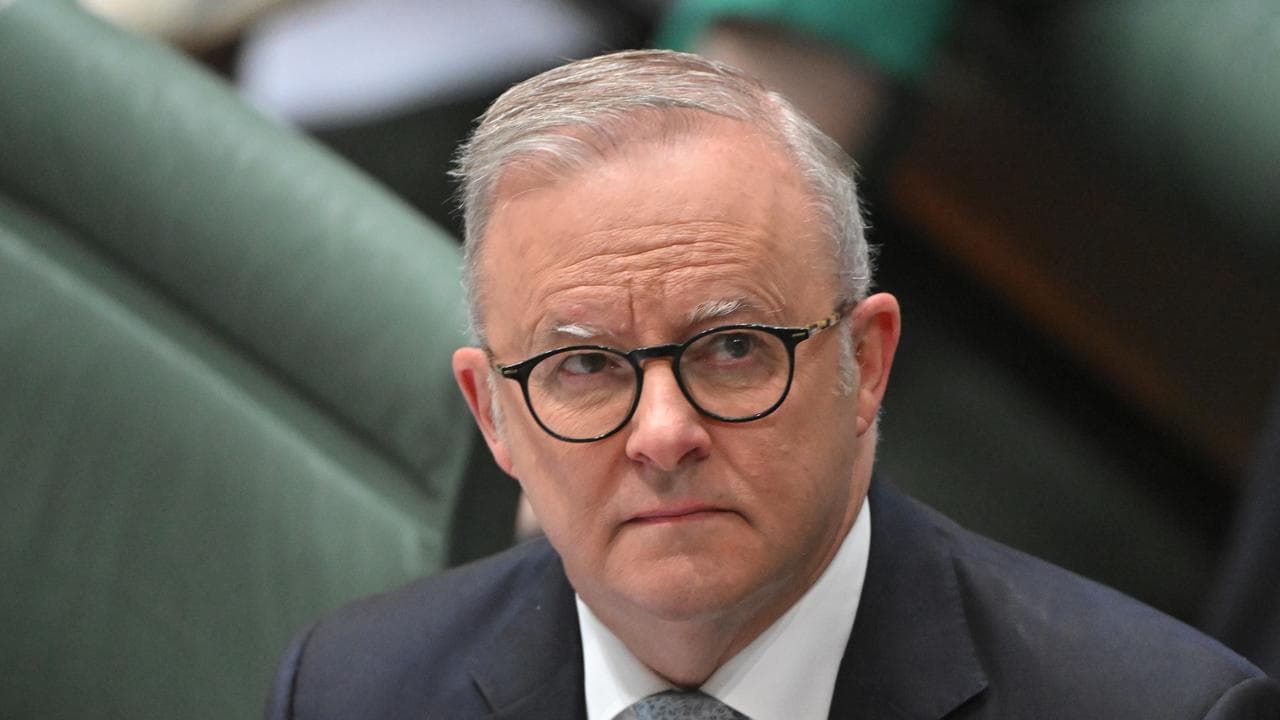 Prime Minister Anthony Albanese during Question Time