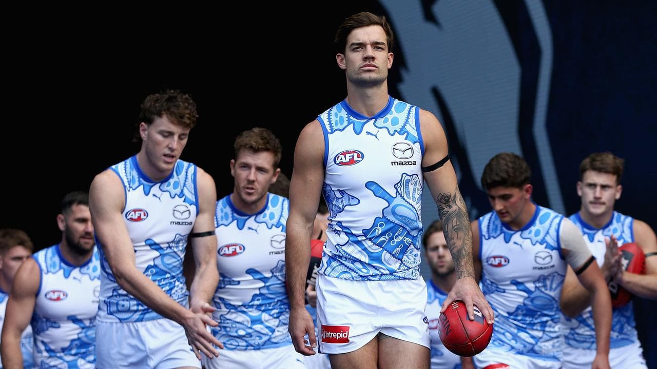 North Melbourne's Jy Simpkin .