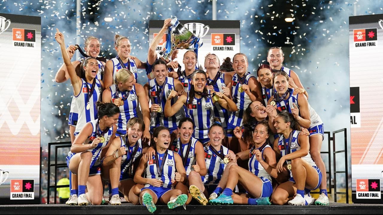 AFLW grand final North Melbourne.