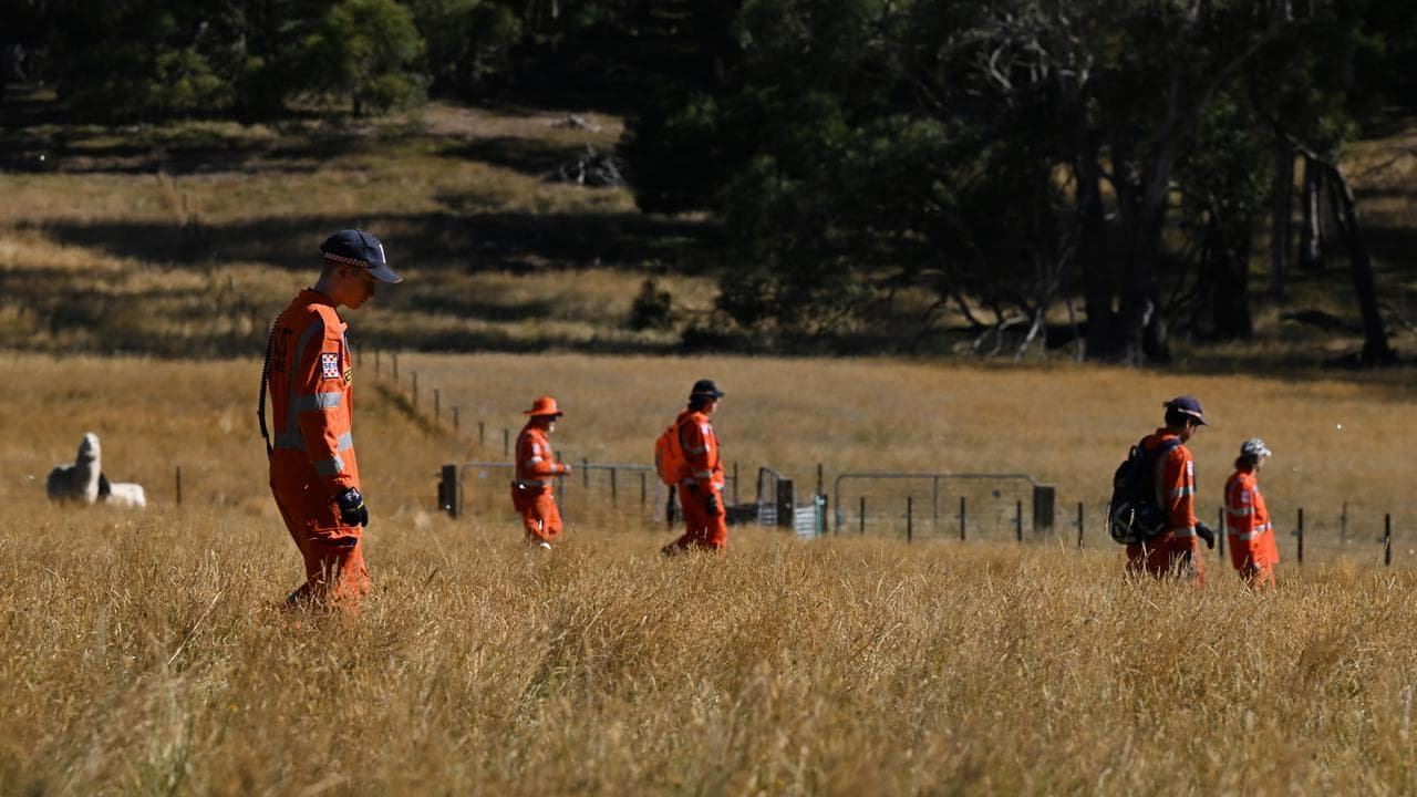 SES searchers in field