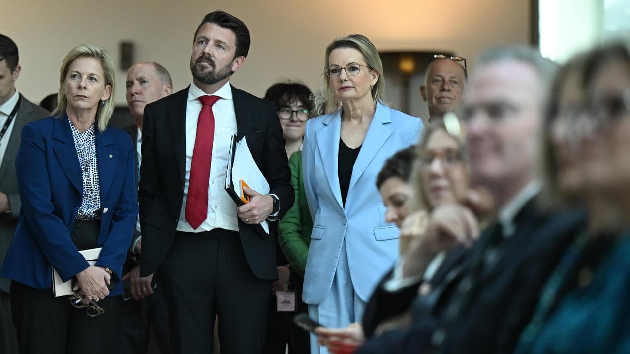 Angie Bell, Jonno Duniam and Sussan Ley