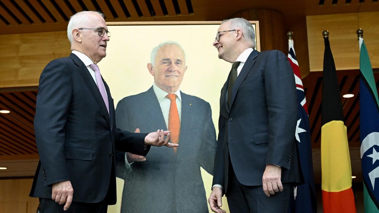 Malcolm Turnbull and Anthony Albanese