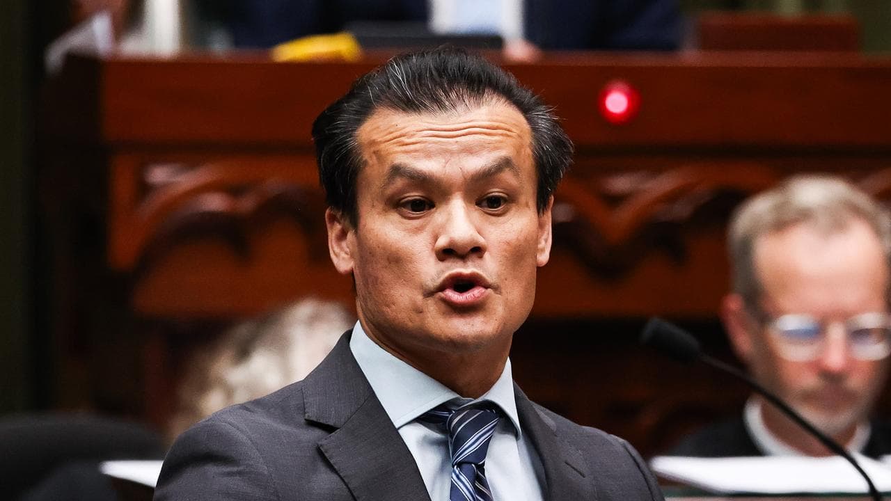 Corrective Services Minister Anoulack Chanthivong (file image)