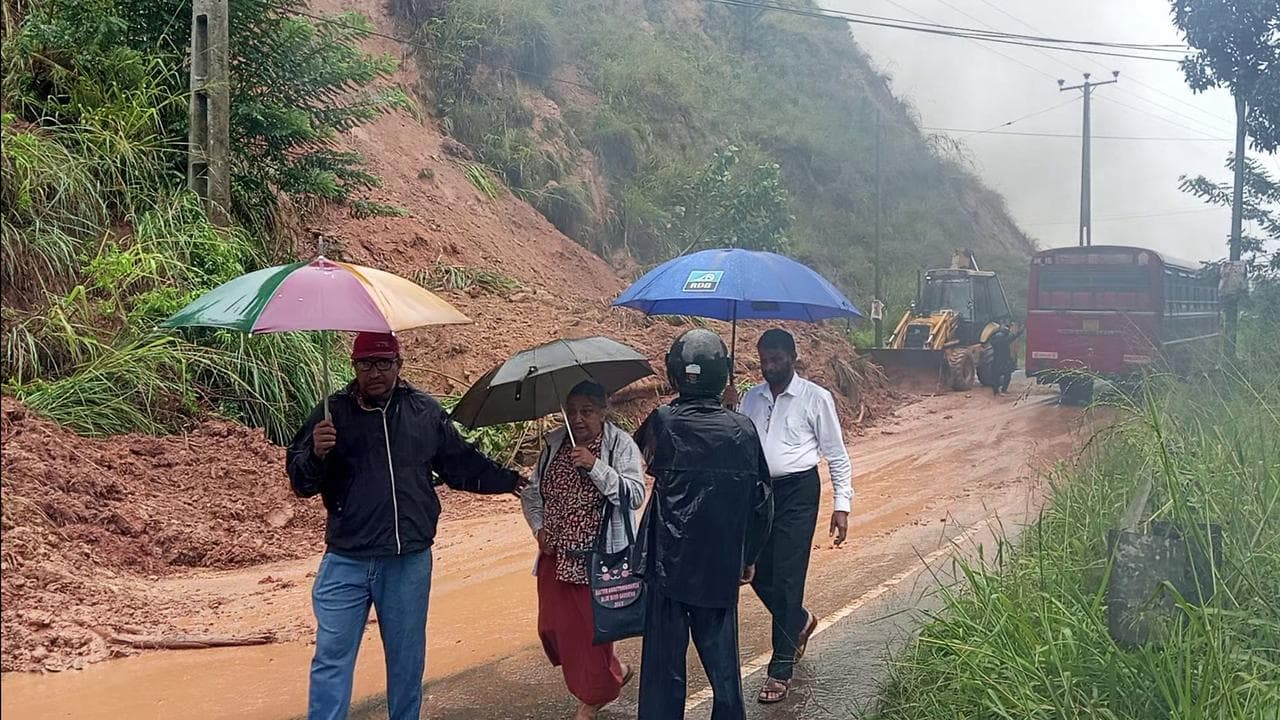 Sri Lanka landslides