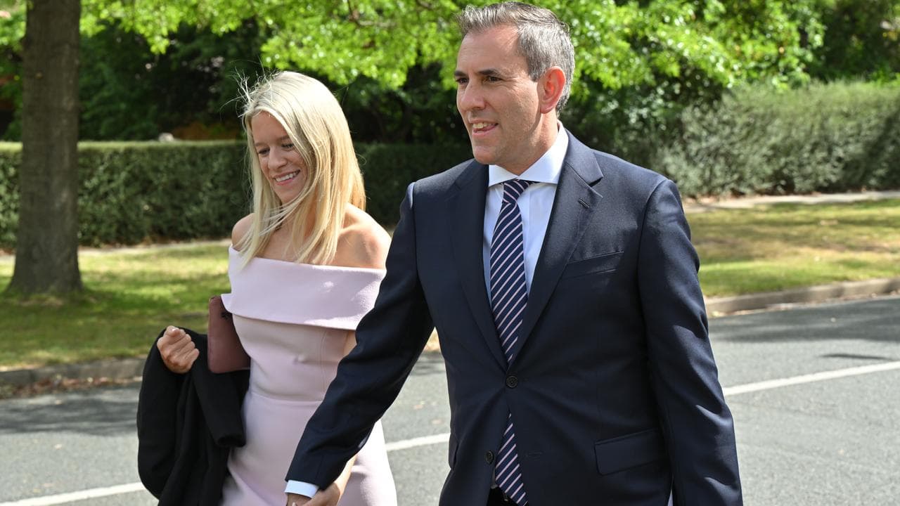 Jim Chalmers and wife Laura