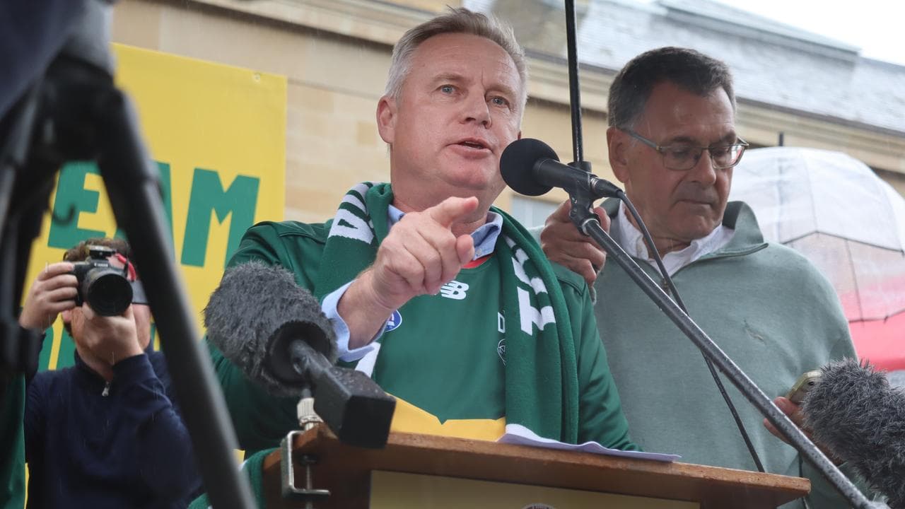 Tasmanian Premier Jeremy Rockliff