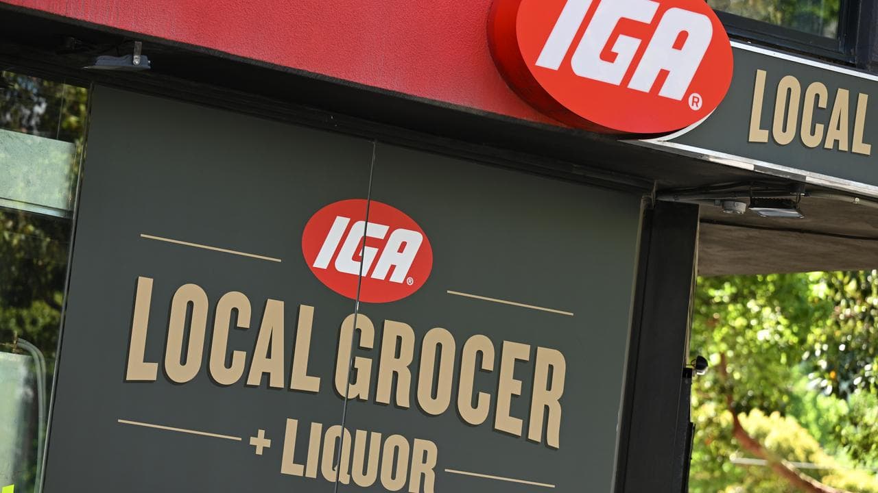 IGA signage