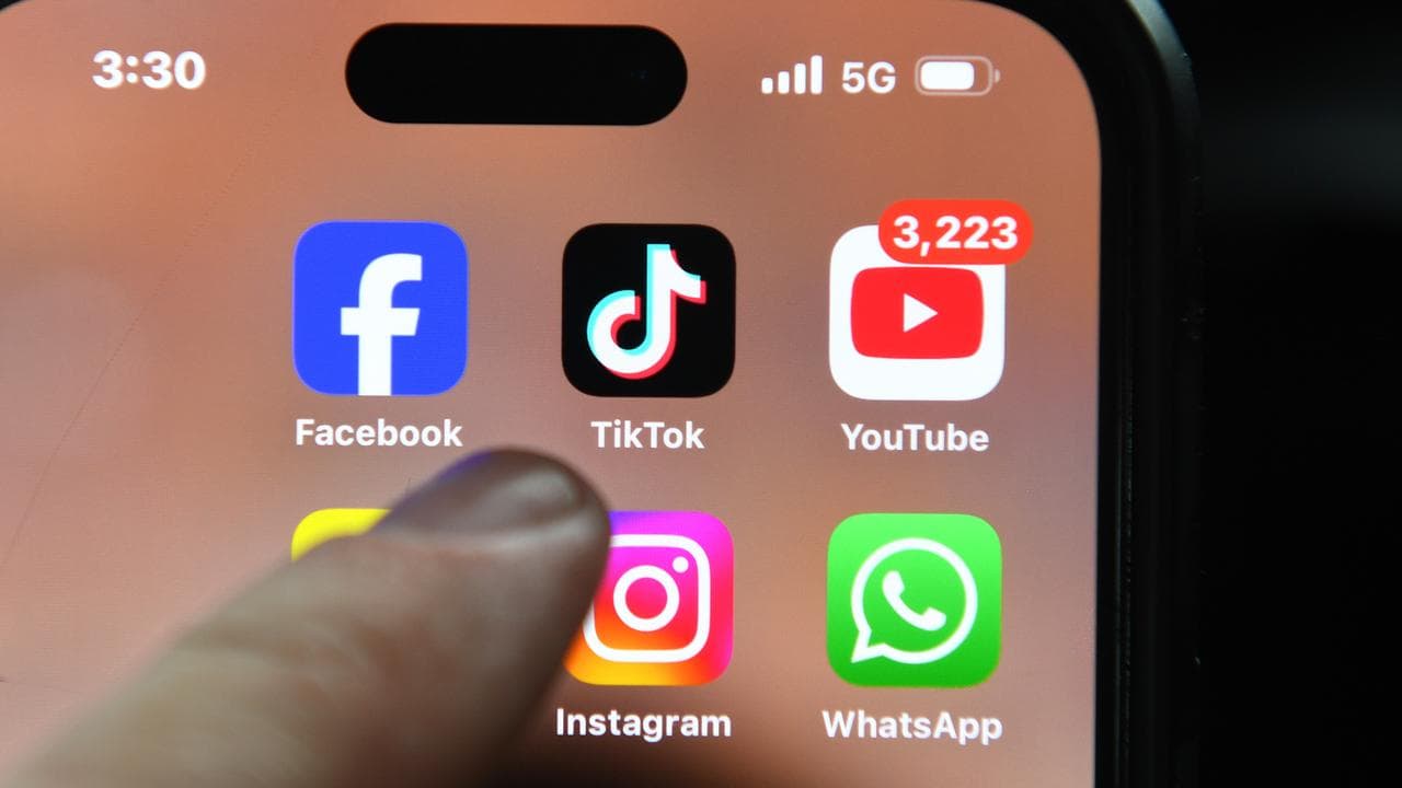 Social media apps (file image)