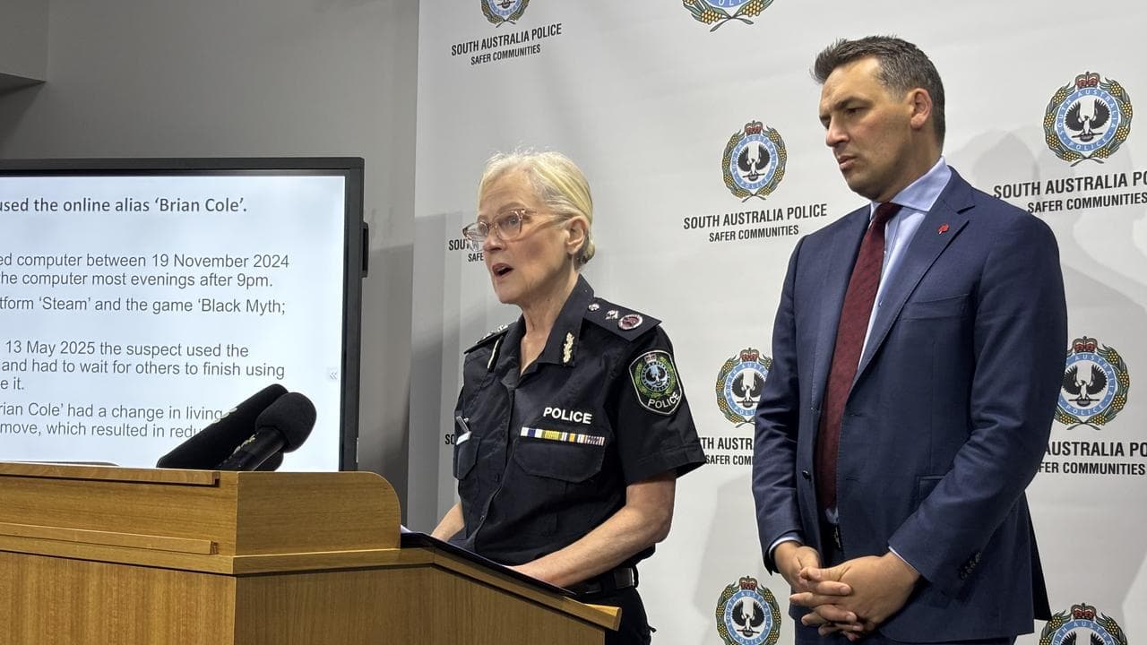 Deputy Commissioner Linda Williams and Police Minister Blair Boyer