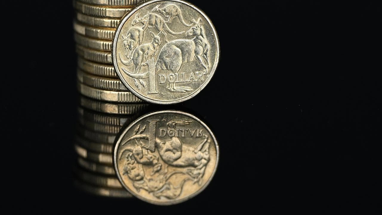Australian dollar coins (file image)