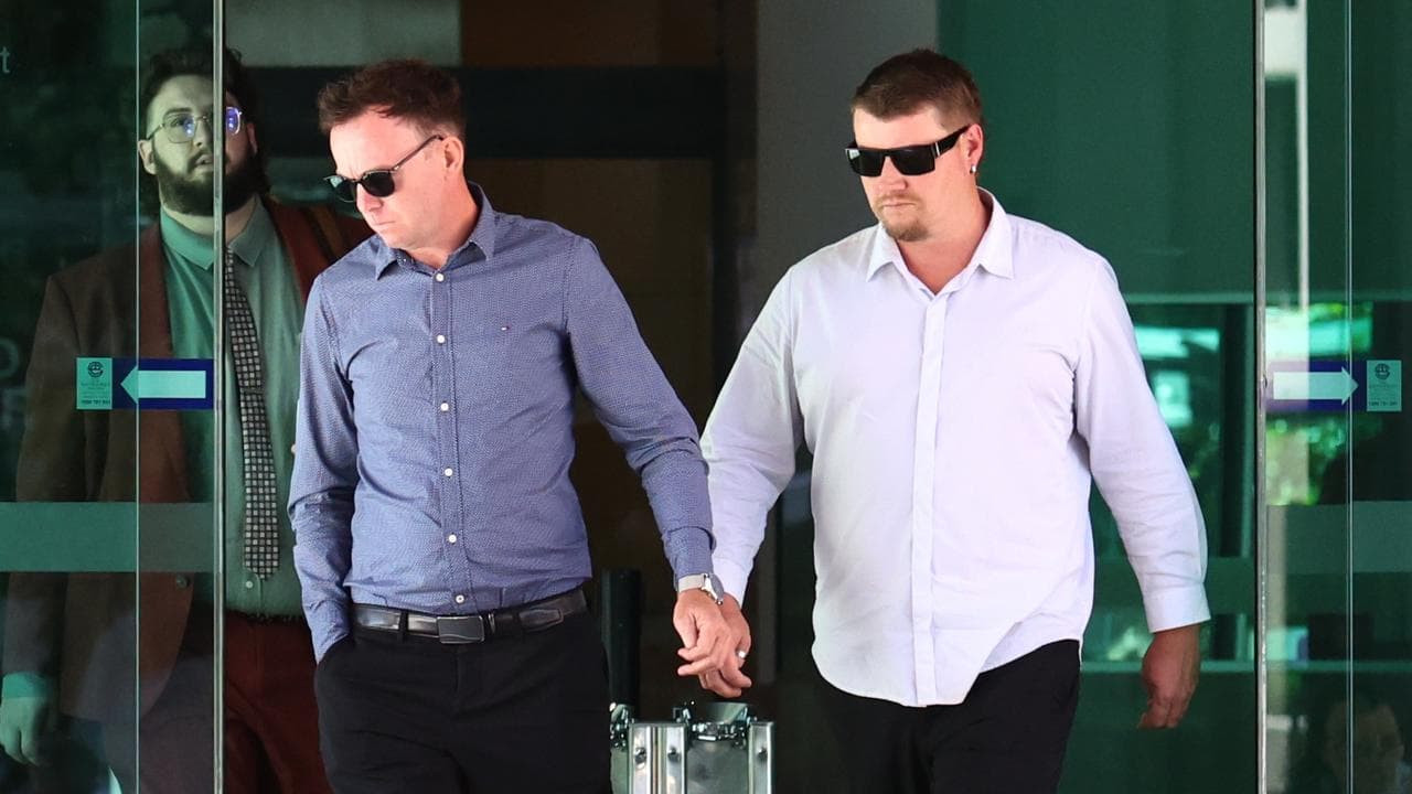 Witnesses Ross Meadows (Left) and Stephen Gill