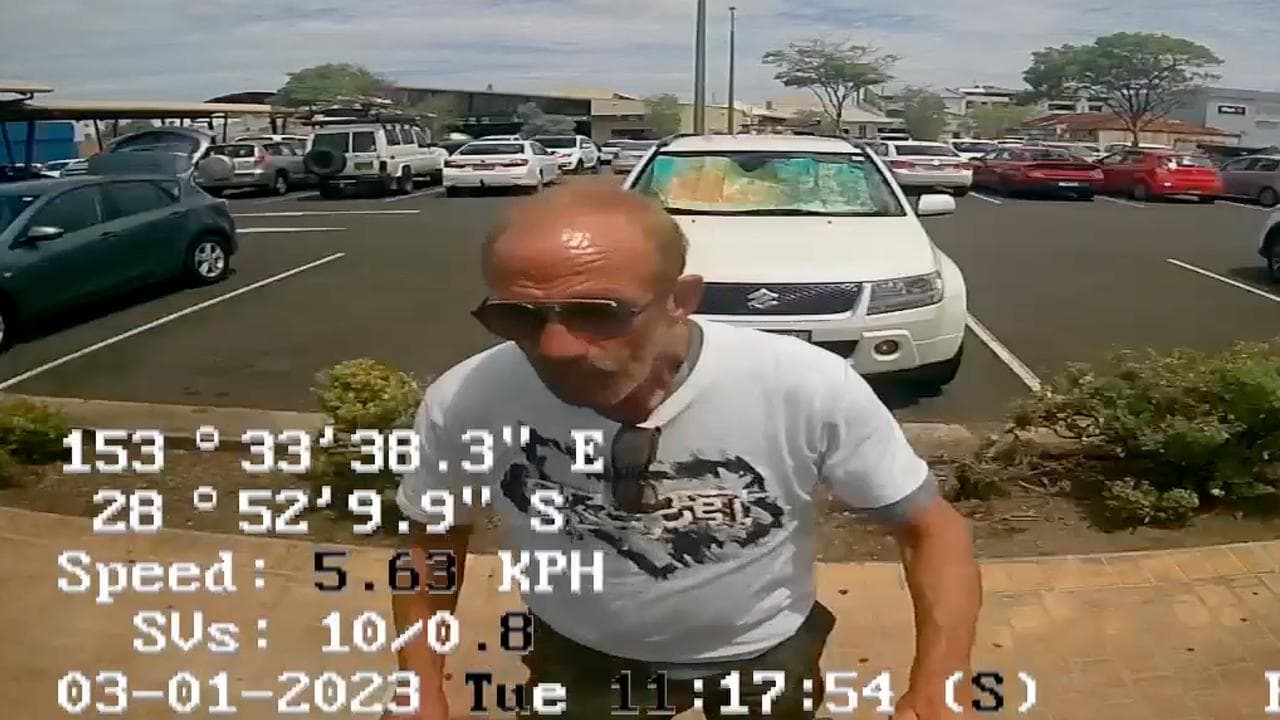 Robert Karl Huber captured by CCTV (file image)