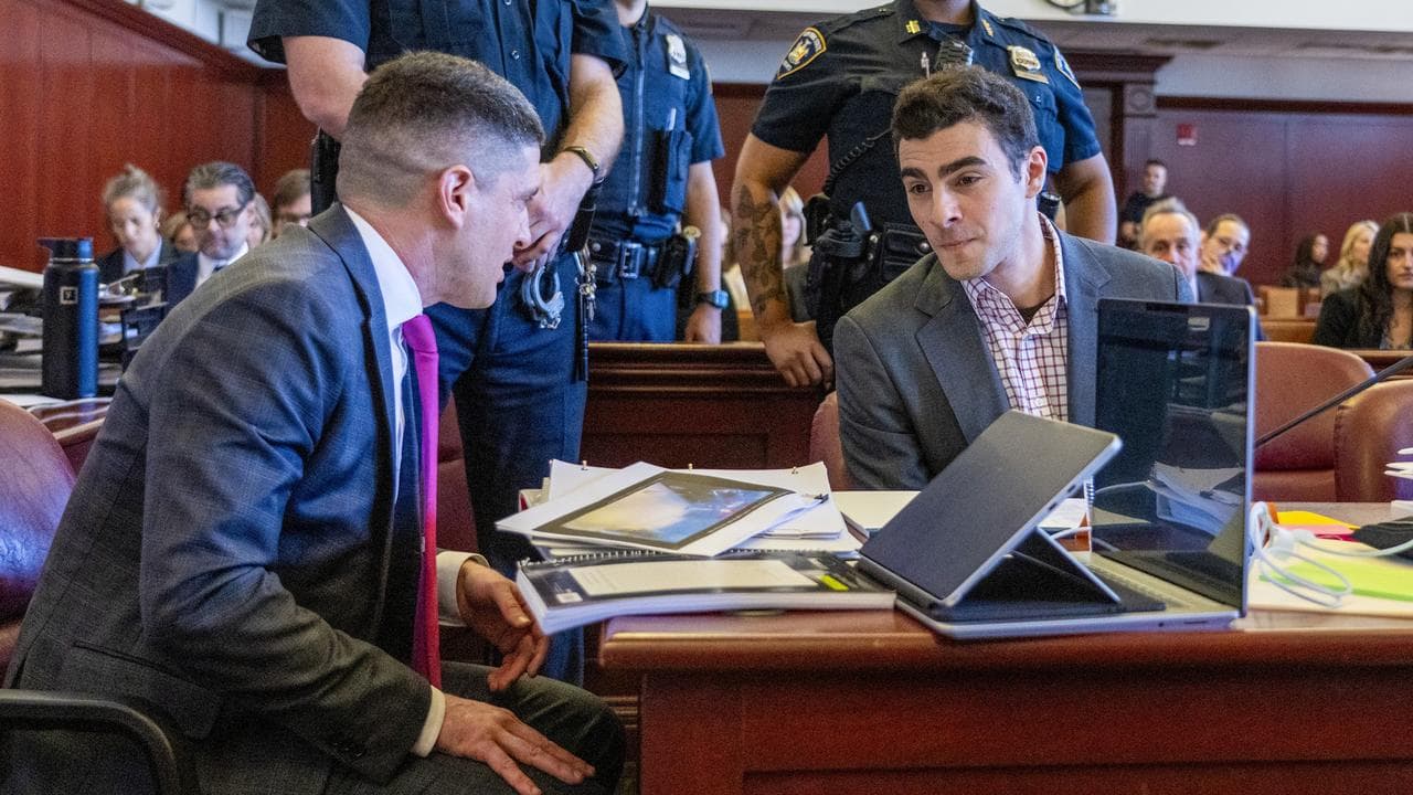 Luigi Mangione in court