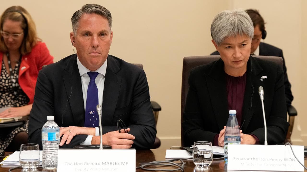 Defence Minister Richard Marles and Foreign Minister Penny Wong