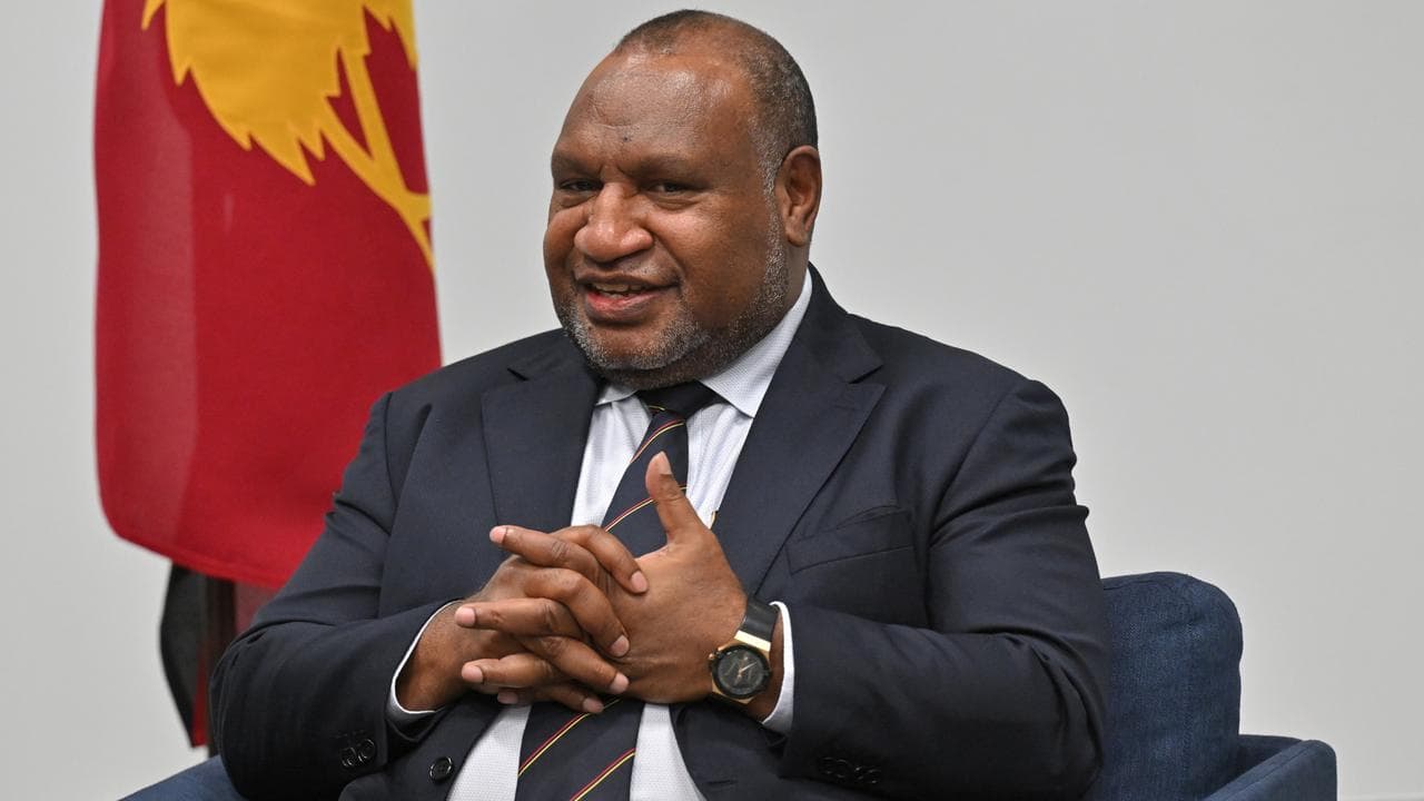Papua New Guinea’s Prime Minister James Marape