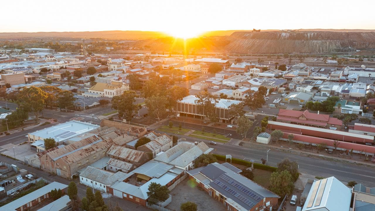 Sunrise over Broken Hill, NSW