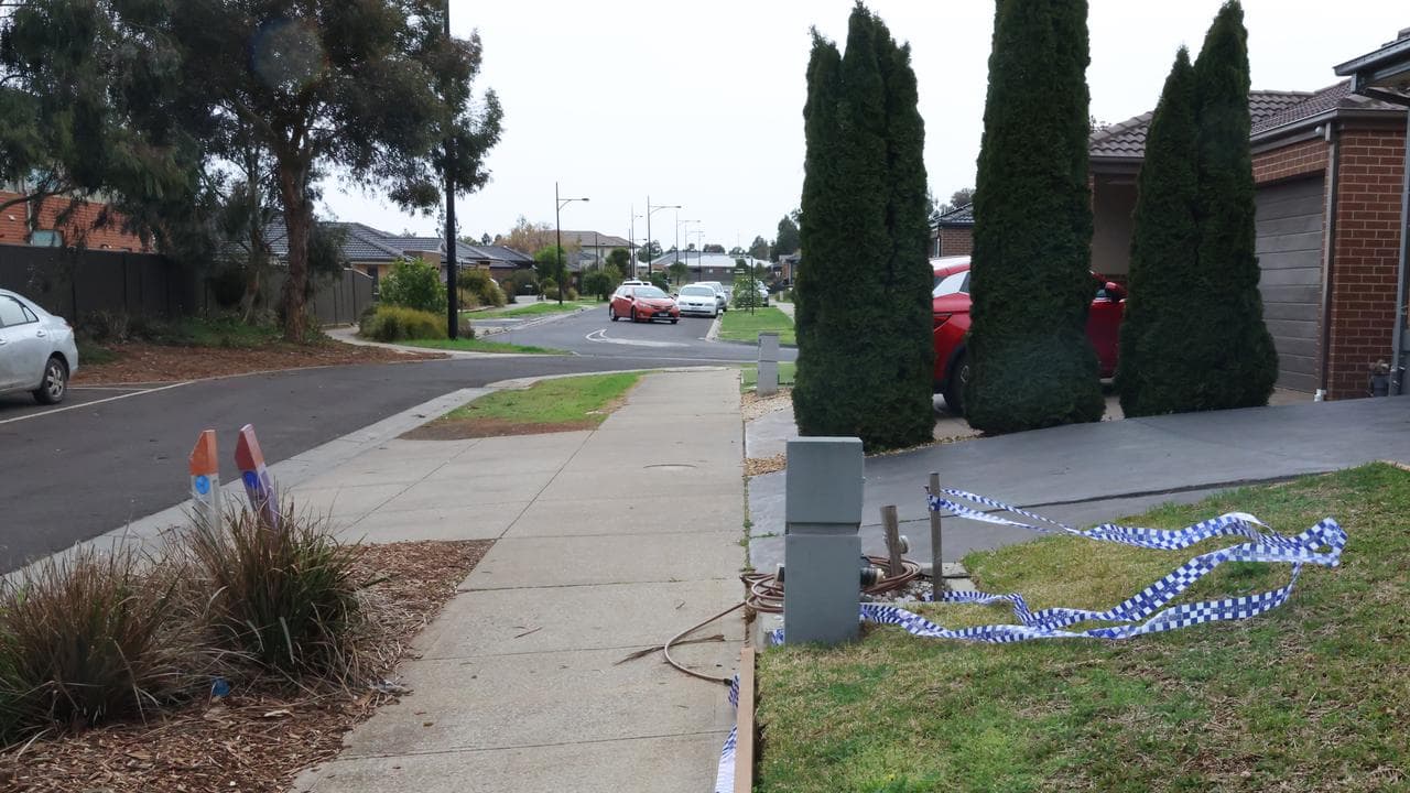 The Cobblebank homicide scene (file)