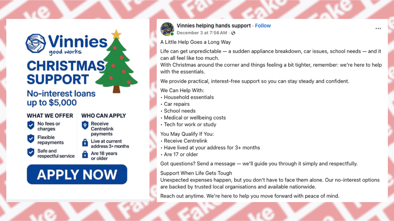 A screenshot of a Facebook post.