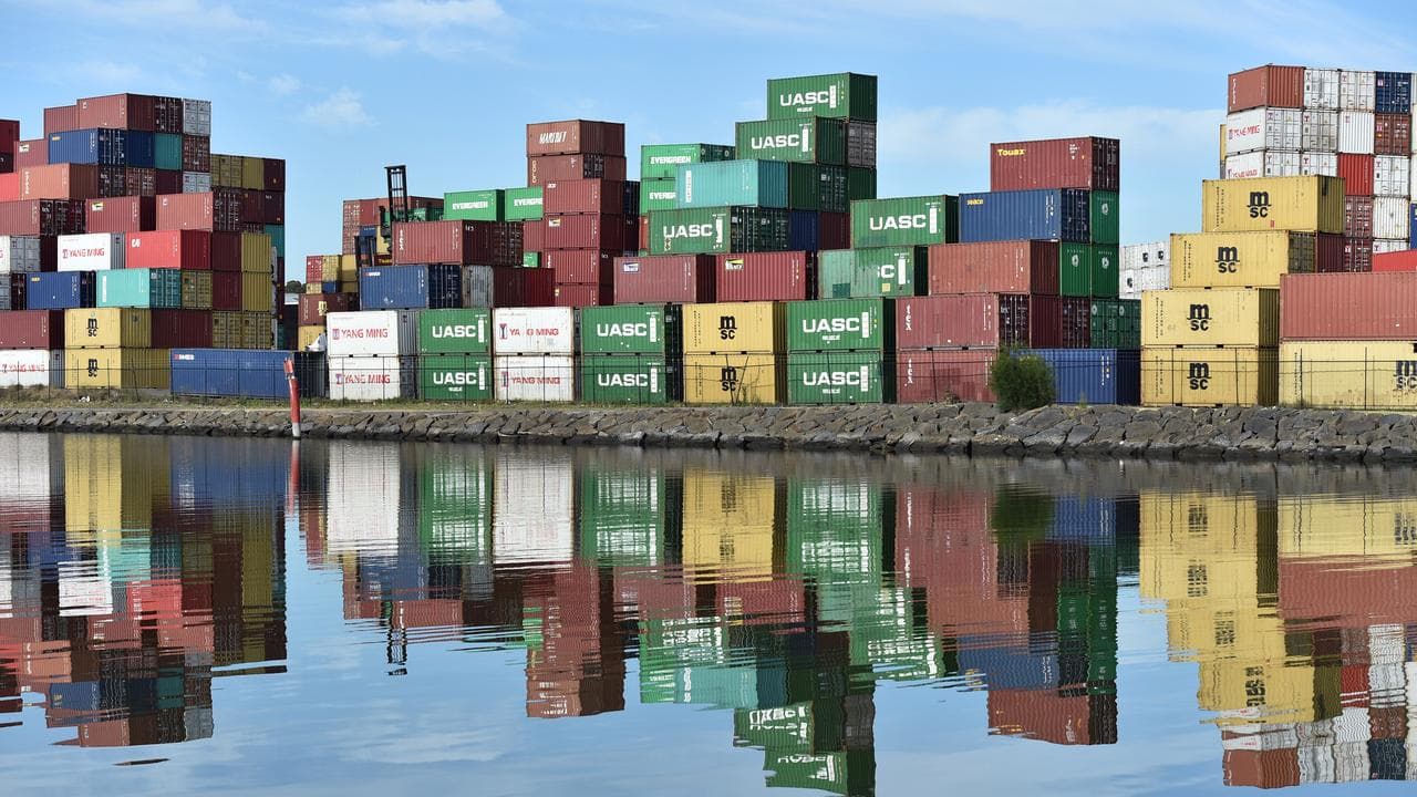 Shipping containers (file image)