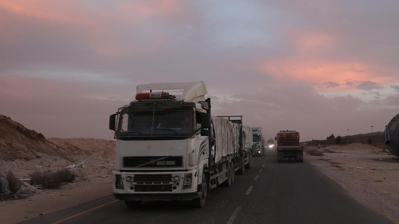 Gaza emergency supplies