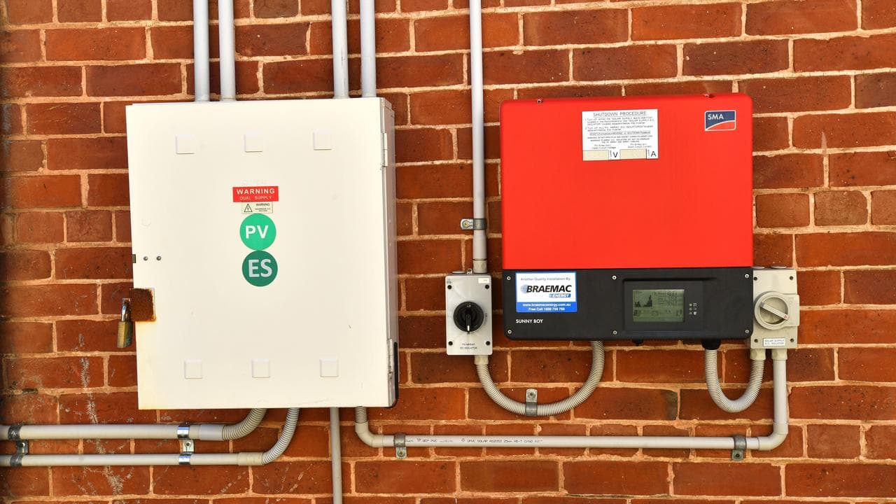 A home solar system inverter