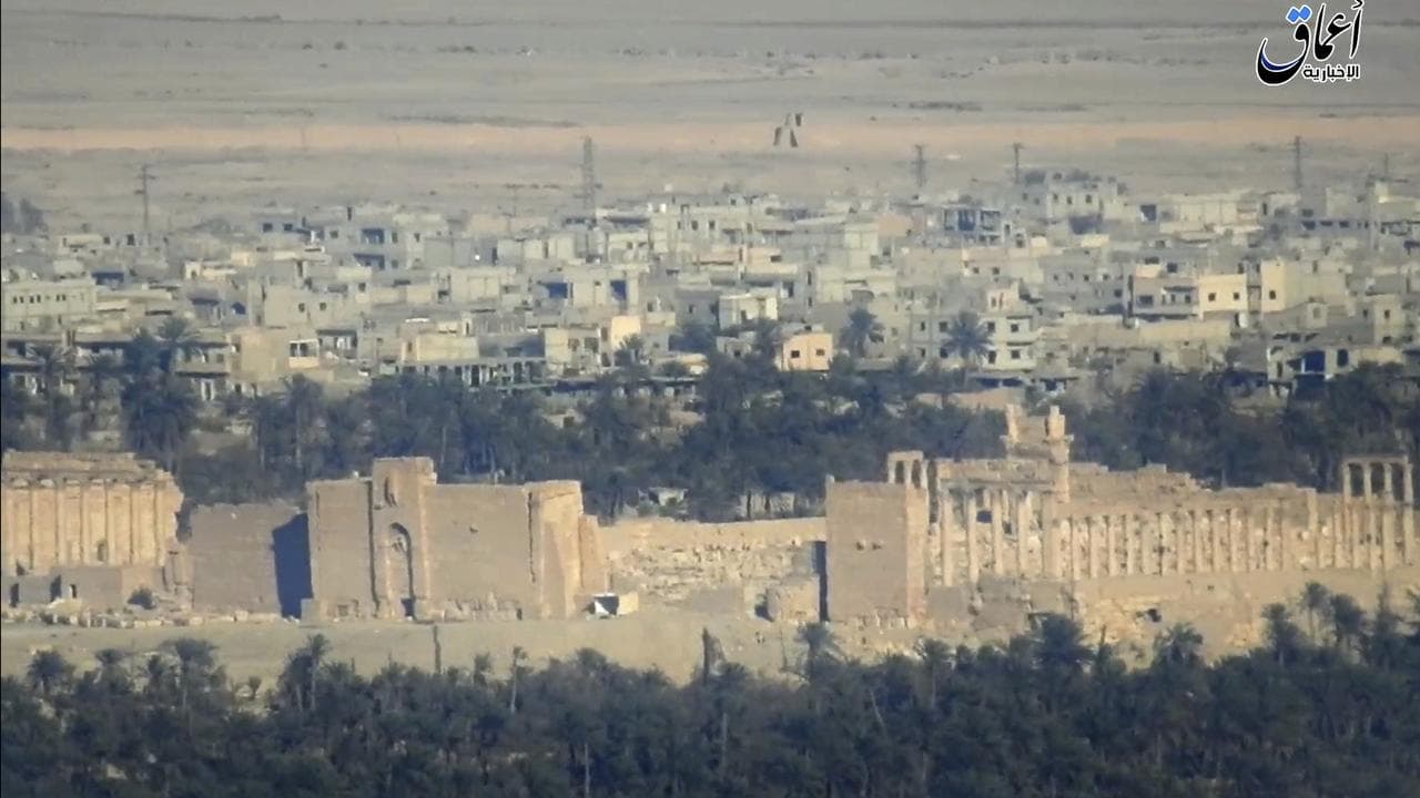 Palmyra in Homs province