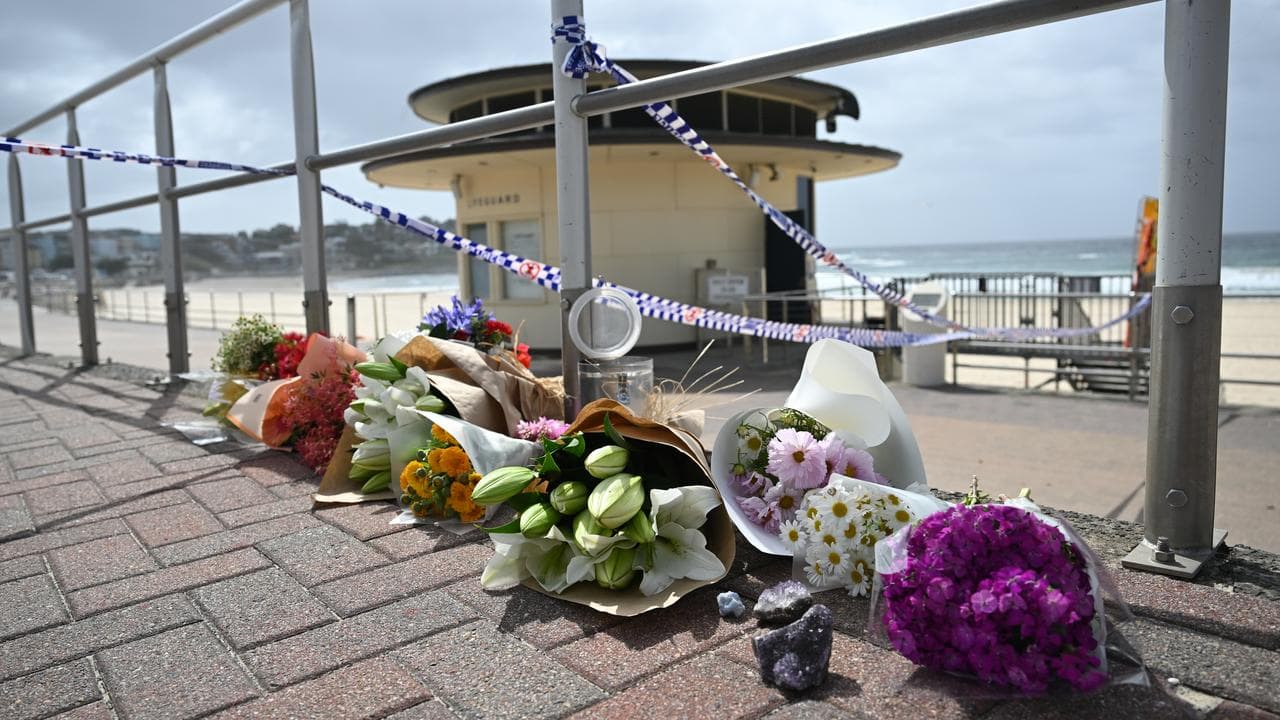 Flowers near Bondi beach