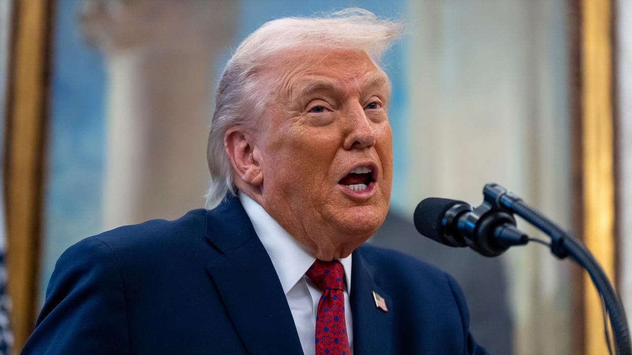 US President Donald Trump