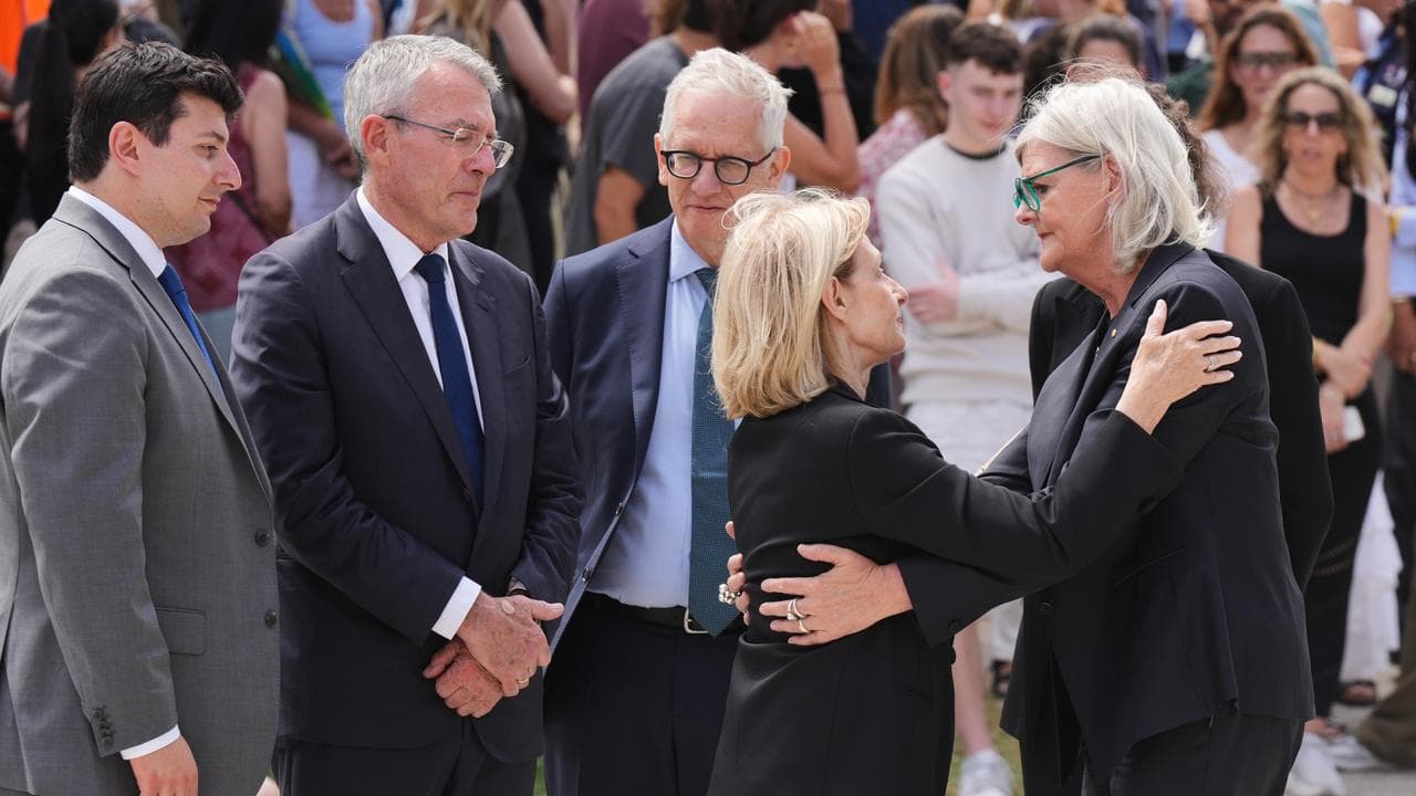 Anti-Semitism Envoy Jillian Segal (L) with Governor General Sam Mostyn
