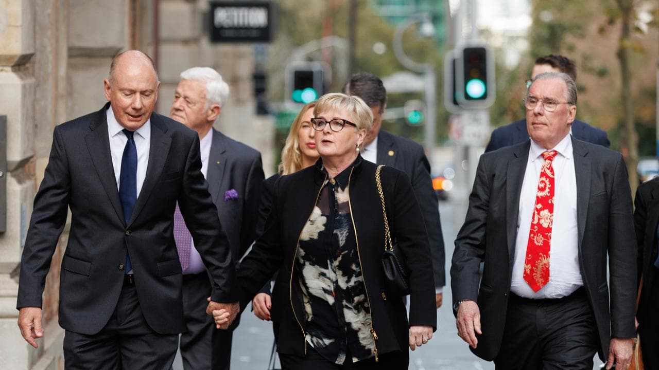 Martin Bennett (right) with Linda Reynolds (file image)
