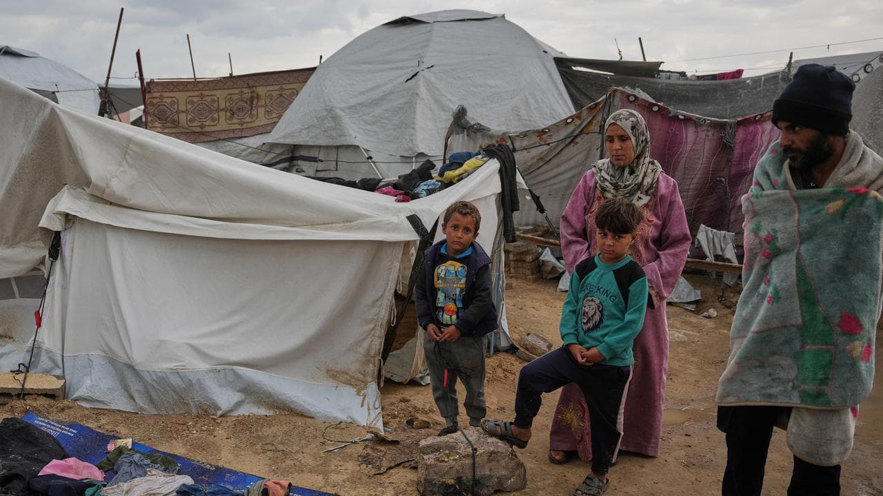 Displaced Palestinians