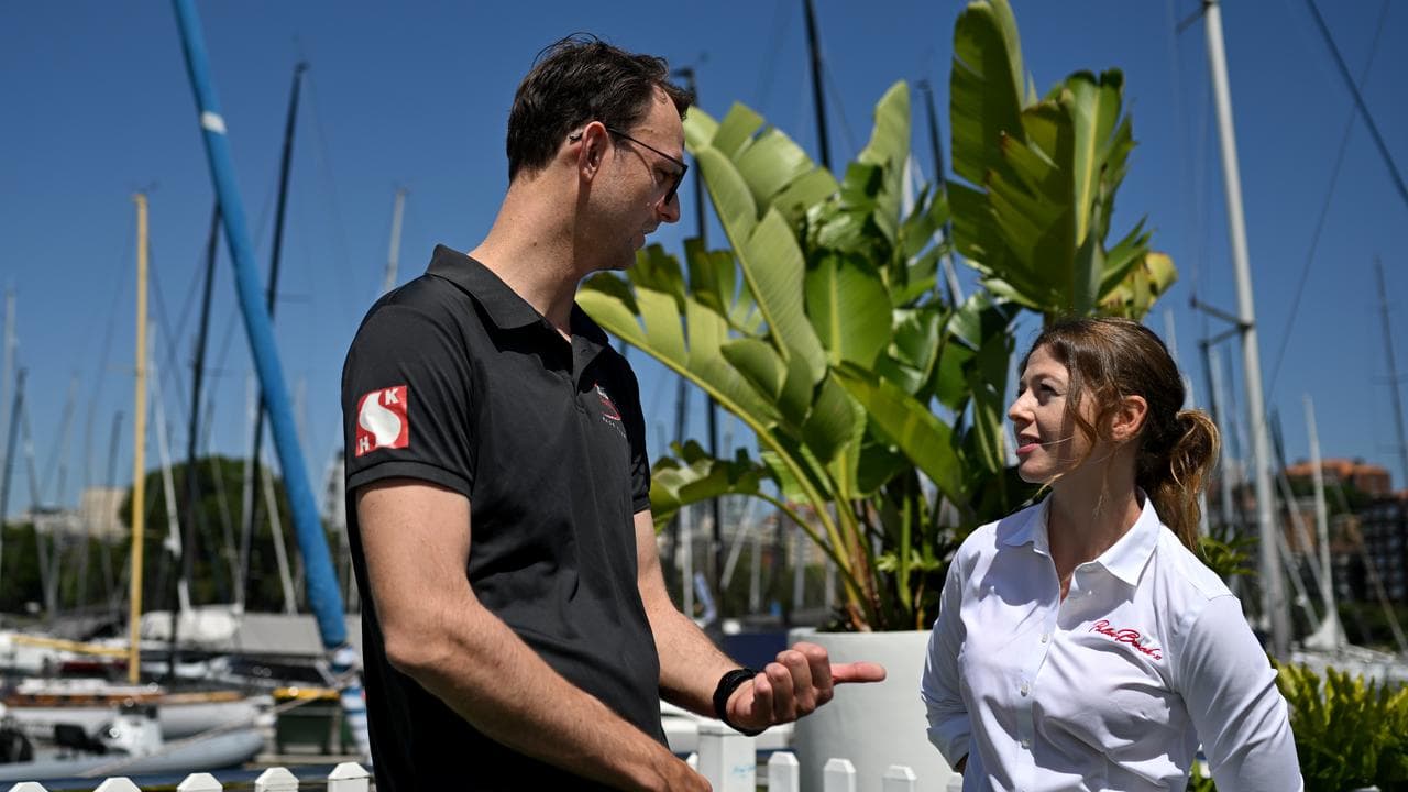 Chris Wilde and Alice Tarnawski.