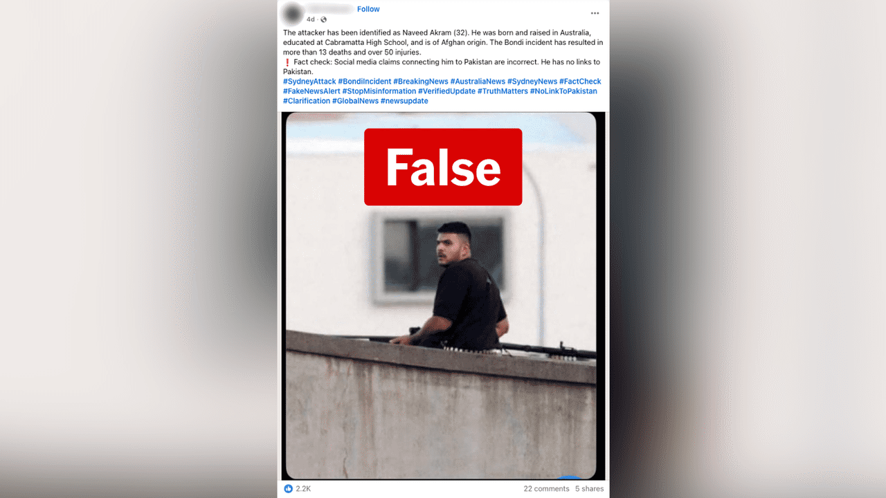 A screenshot of a Facebook post.