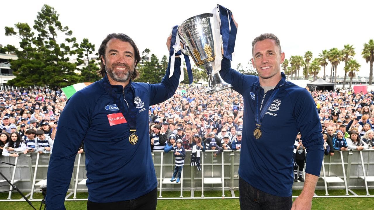 Chris Scott and Joel Selwood