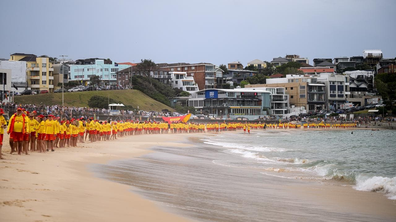 Bondo Lifesavers line the shoreline