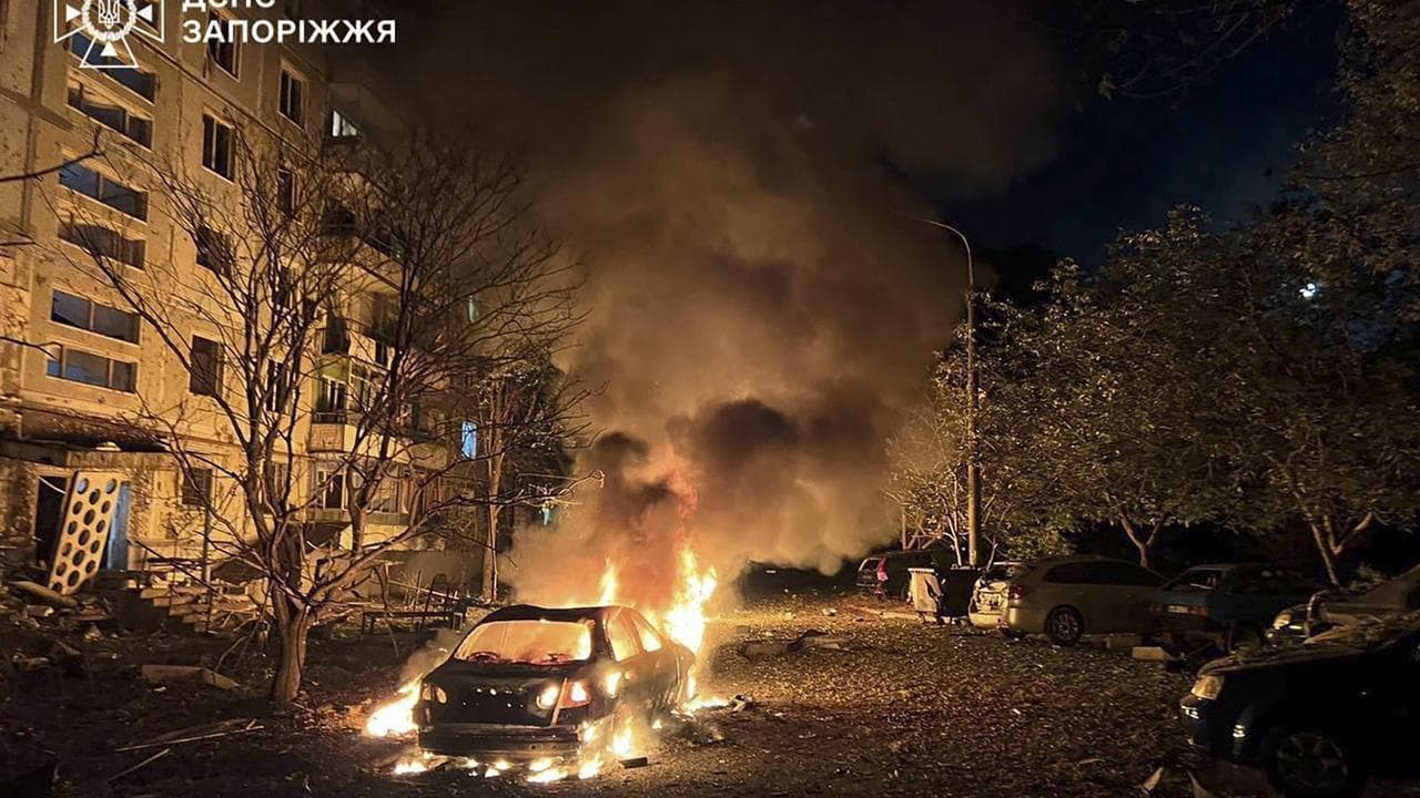 Russian combined shelling of Ukraine