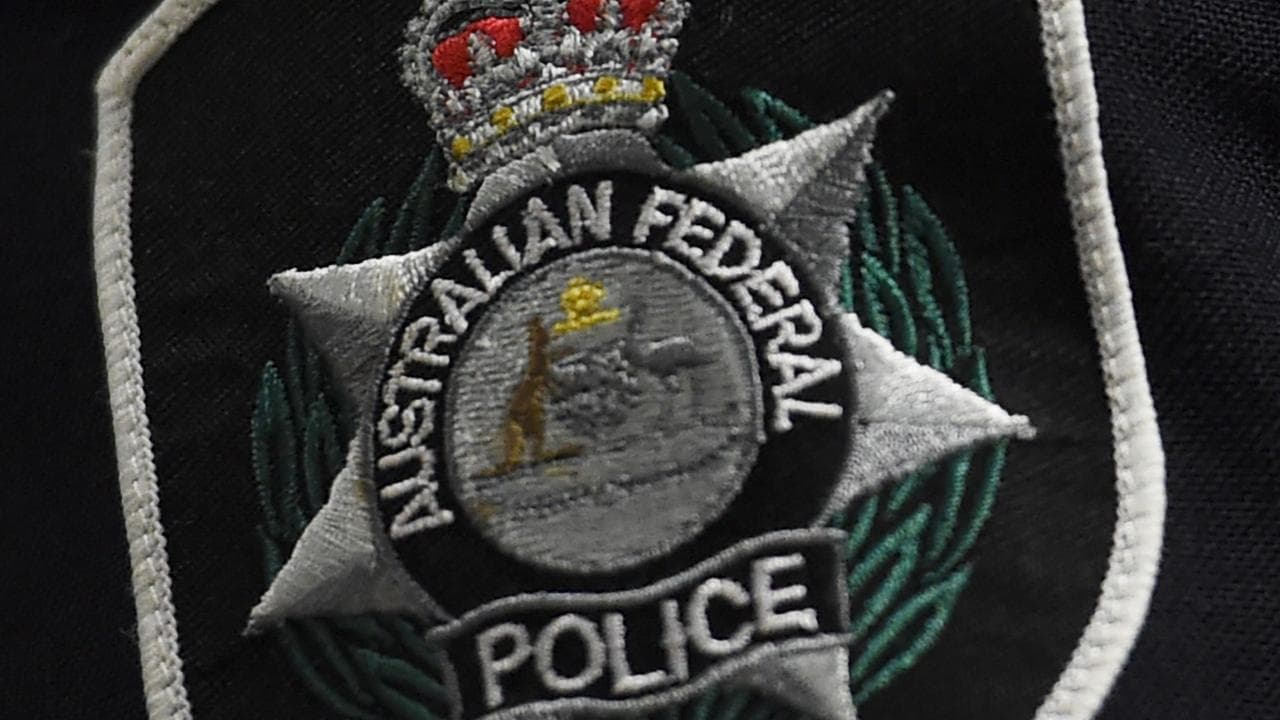 The Australian Federal Police badge
