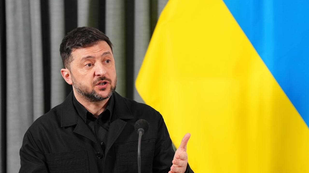 Ukraine President Volodymyr Zelenskiy