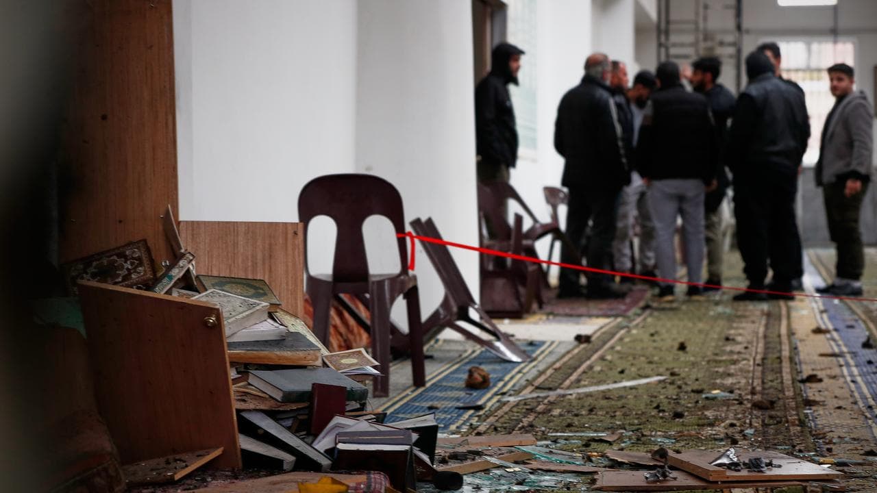 Syria Mosque Bombing