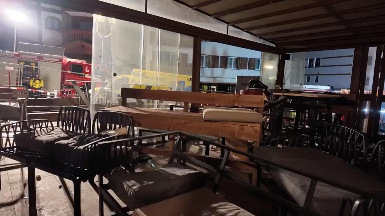 The interior building where the fire broke (file image)