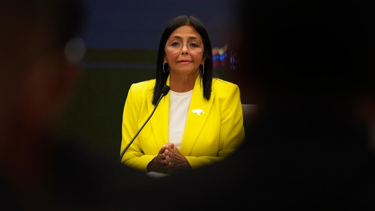 Venezuelan Acting President Delcy Rodriguez (file image)