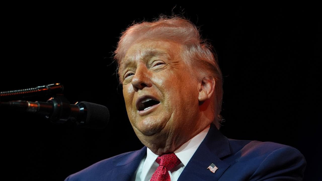 US President Donald Trump