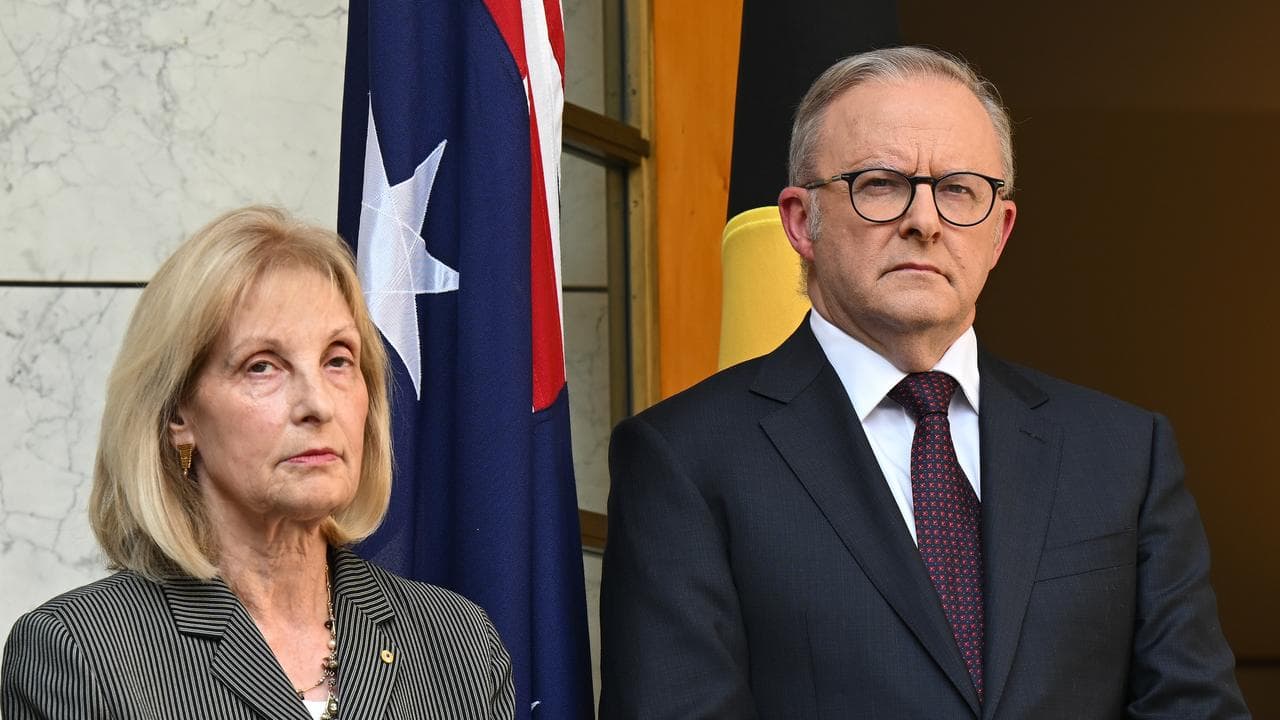 Jillian Segal and Anthony Albanese