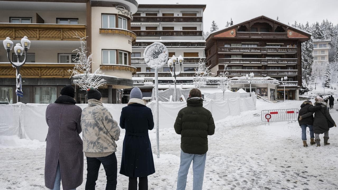 People in Crans-Montana