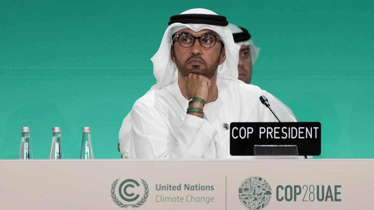 COP28 leader urges nations come out of 'comfort zones'