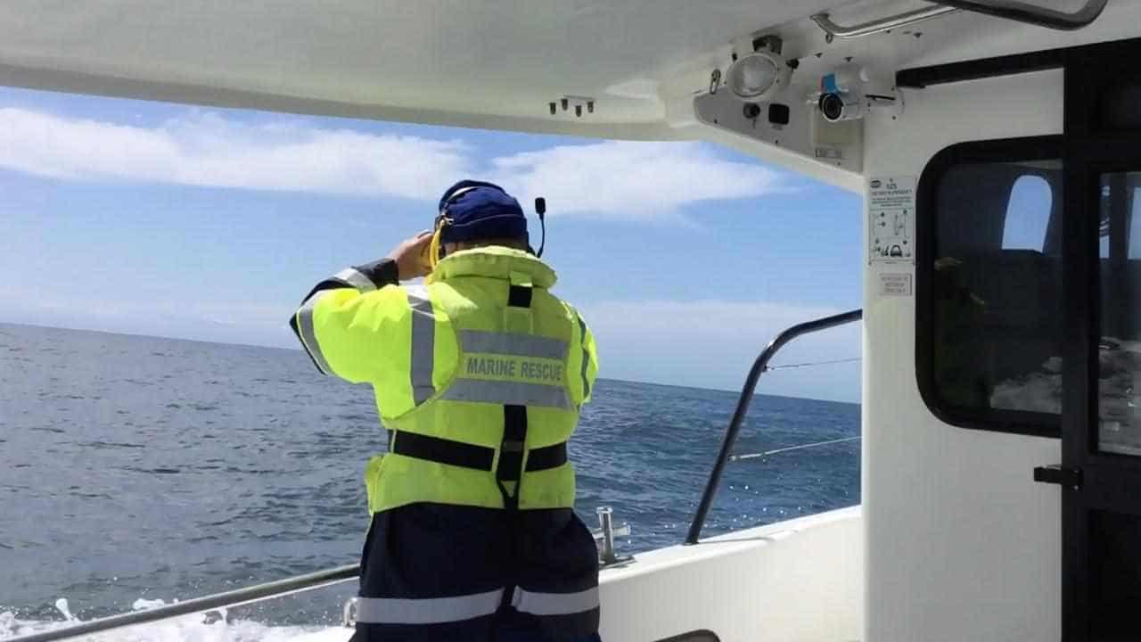 No sign of missing swimmer as sea search suspended