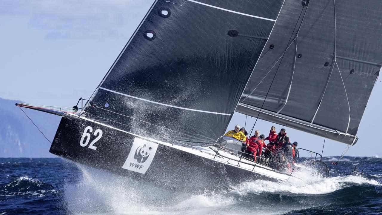 Yacht damage, broken bones in squally Sydney to Hobart