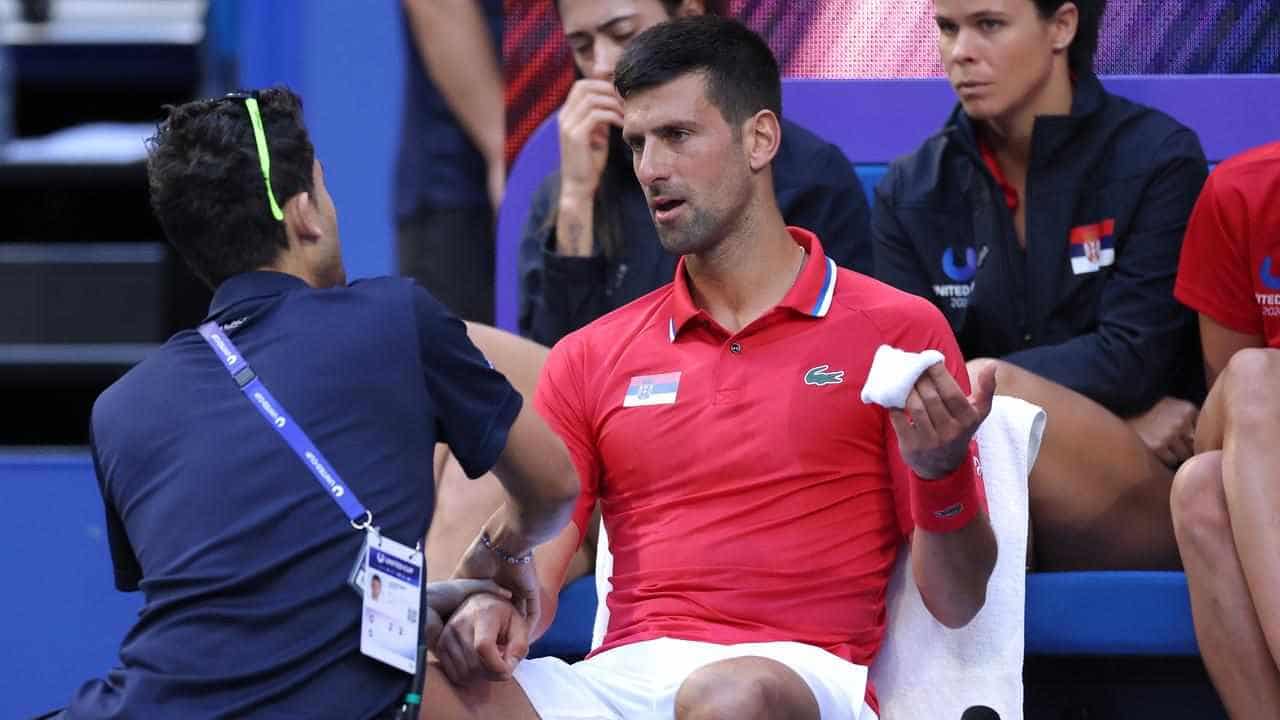 Djokovic not worried about wrist injury ahead of Open