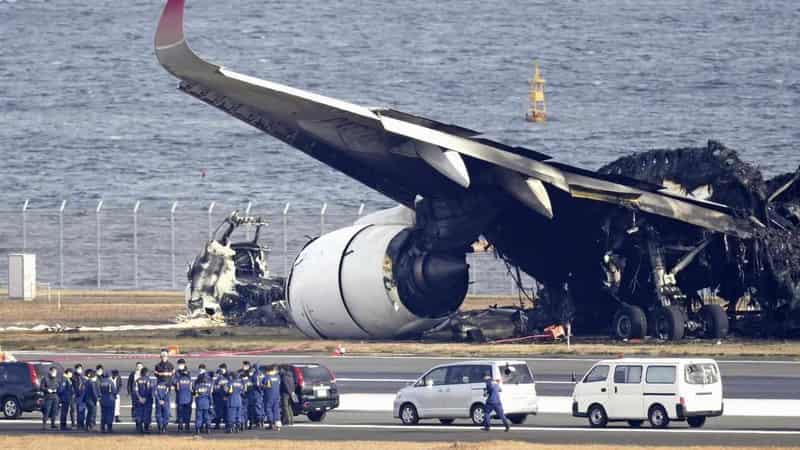 Number of Aussies on burning Japanese plane downgraded