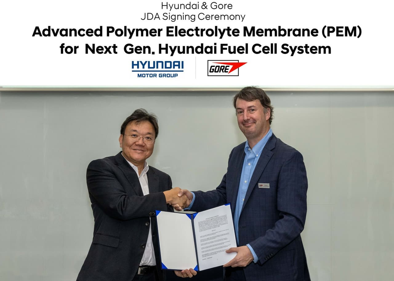 Hyundai Motor and Kia to Develop Polymer Electrolyte Membrane with Gore for Hydrogen Fuel Cell Systems